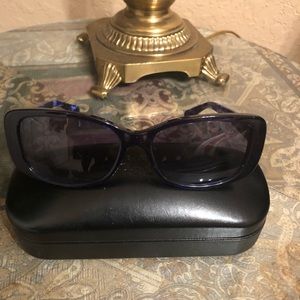 Coach Navy blue glasses